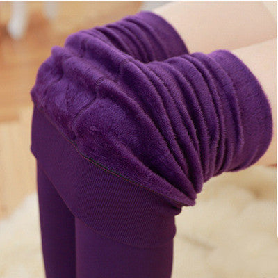 Women's solid color leggings
