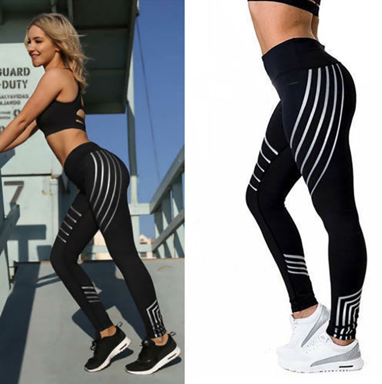 Women Workout Leggings Pants Women Leggins Women Fitness Night Glowing Autumn Winter Leggings Women legins
