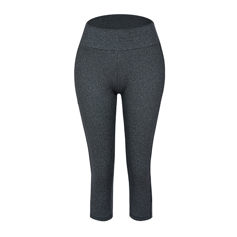 Women's plus size sports cutout leggings
