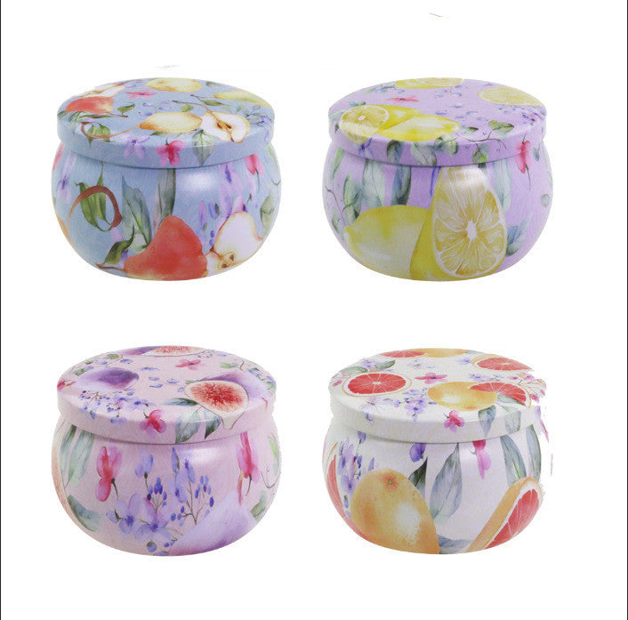 Fragrant Dried Flower Scented Candles Home Sprinkling Birthday Candles With Souvenirs
