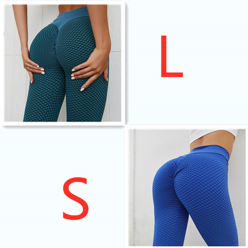 Plaid Leggings Fitness Yoga Pants Women's Seamless High Waist Breathable Gym Leggings
