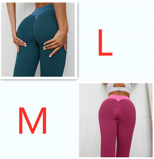 Plaid Leggings Fitness Yoga Pants Women's Seamless High Waist Breathable Gym Leggings
