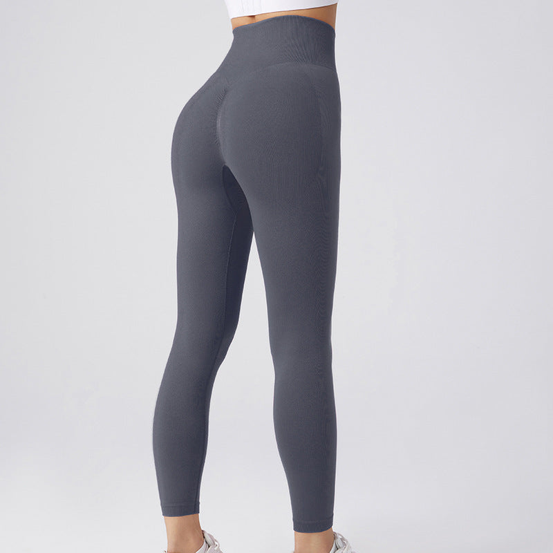 Seamless Leggings Yoga Pants Tummy Control Workout Running Yoga Leggings For Women
