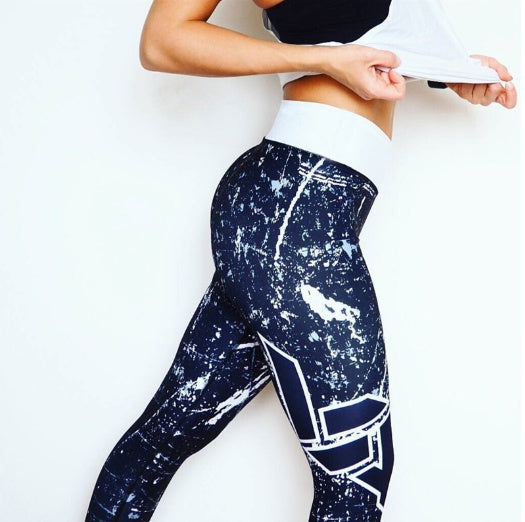 Women Leggings Printing Leggings Breathable Woman Pants
