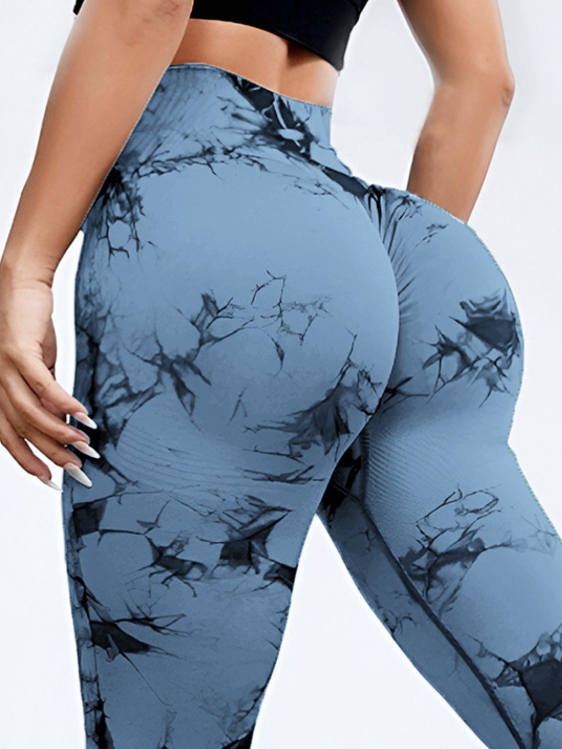 Tie-Dye High Waist Active Leggings
