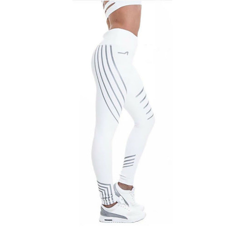 Reflective Sport Yoga Pants
