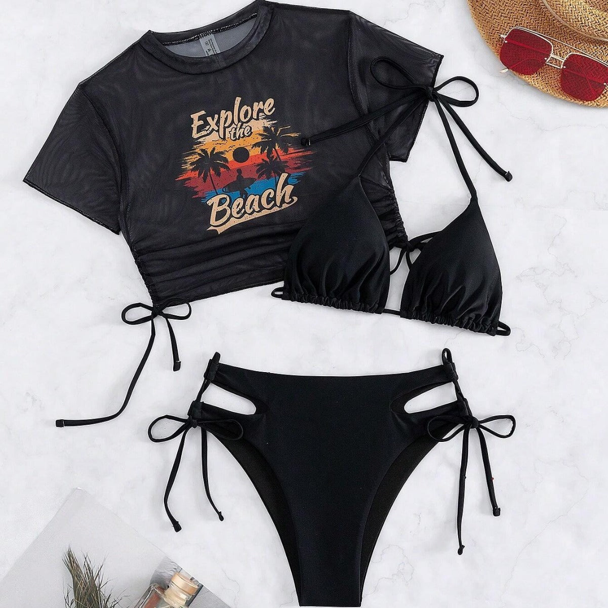 Bikini Three Piece Swimsuit Women
