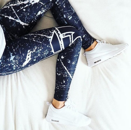 Women Leggings Printing Leggings Breathable Woman Pants
