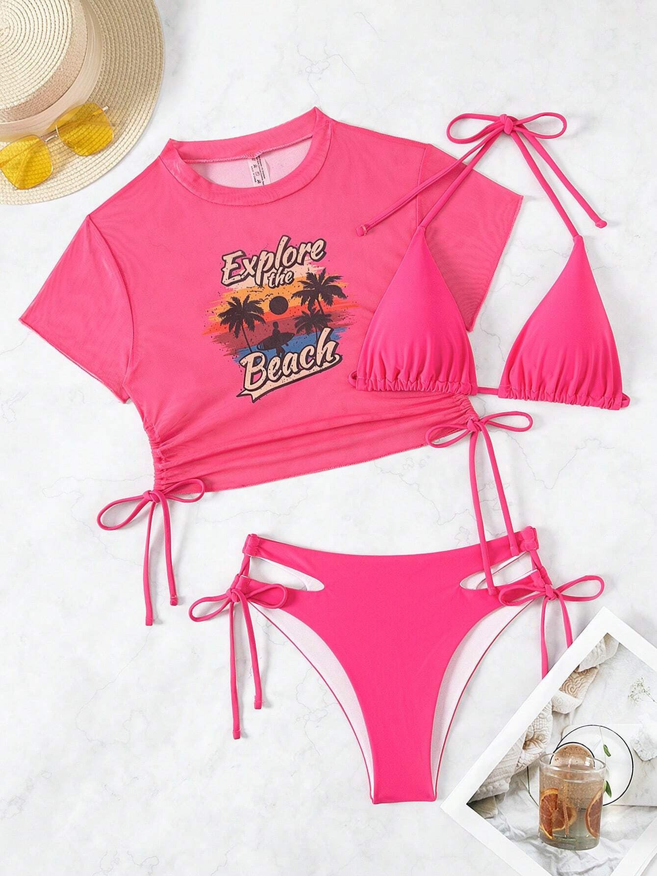 Bikini Three Piece Swimsuit Women
