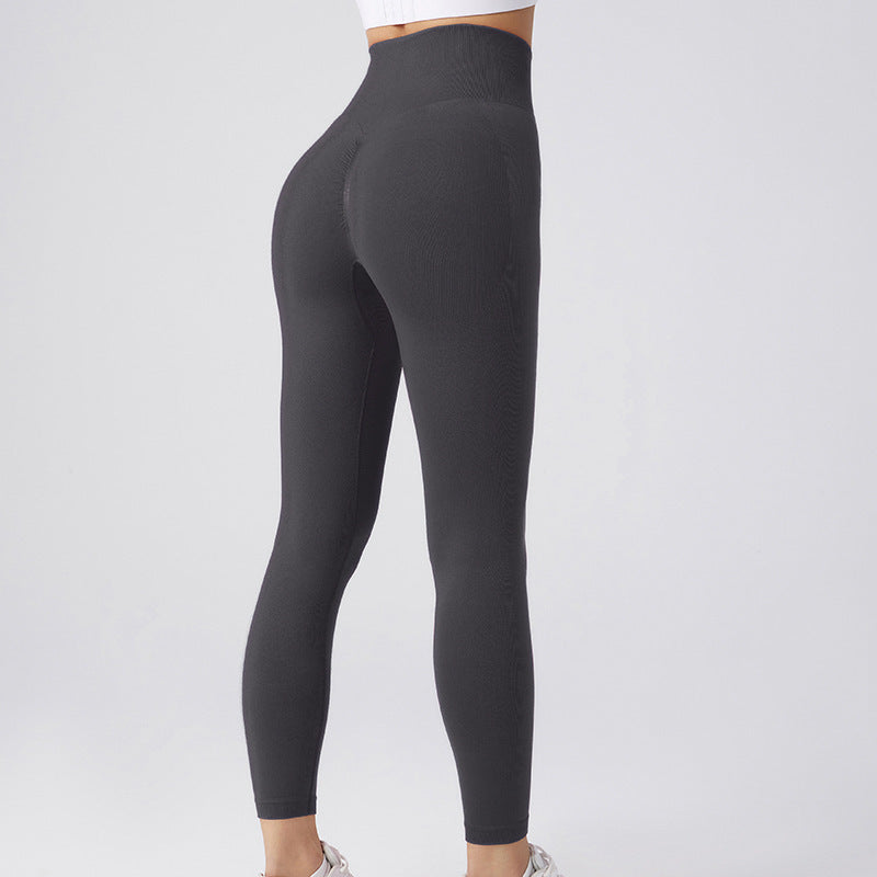 Seamless Leggings Yoga Pants Tummy Control Workout Running Yoga Leggings For Women
