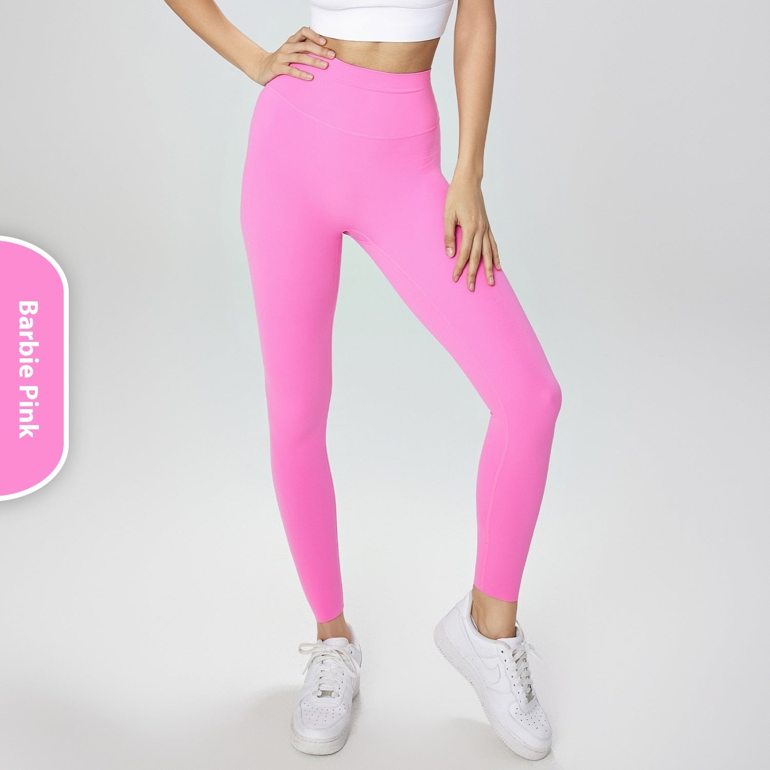 Women's High Waist Belly Contracting Sports Yoga Pants
