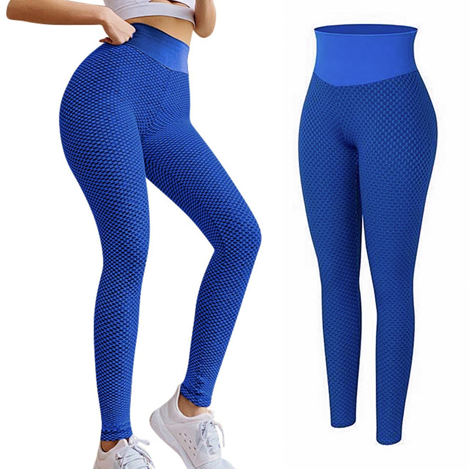 TIK Tok Leggings Women Butt Lifting Workout Tights Plus Size Sports High Waist Yoga Pants
